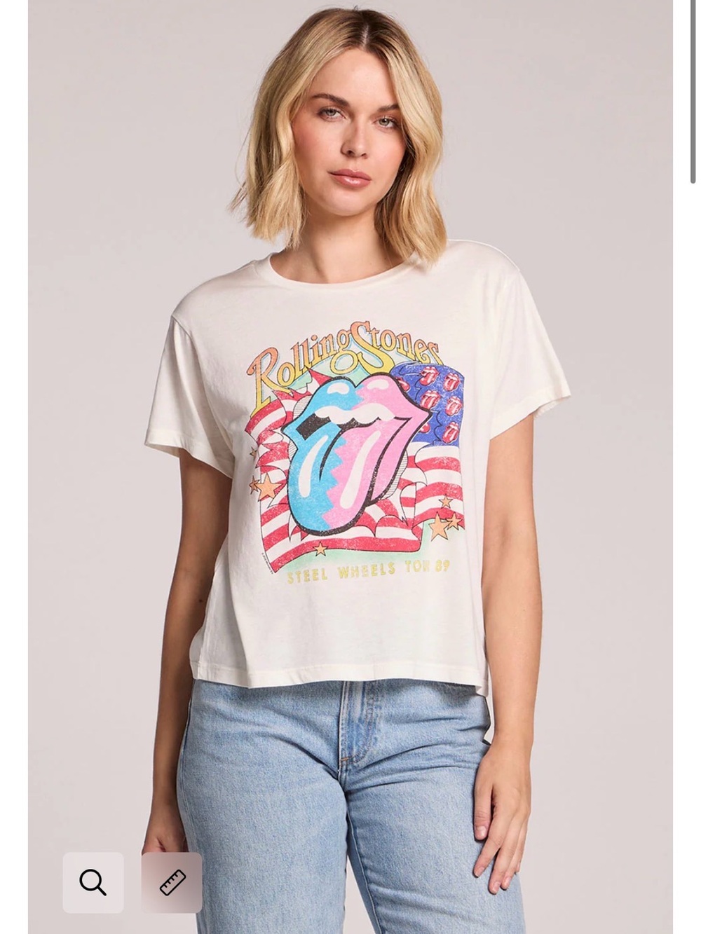 The Rolling Stones USA Tour 89 Tee